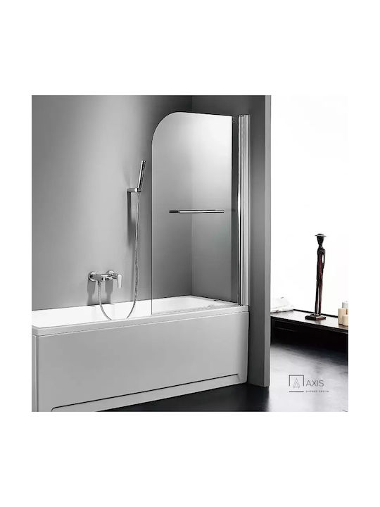 Axis X850T-100 Fixed Side Bathtub 85x140cm Chrome