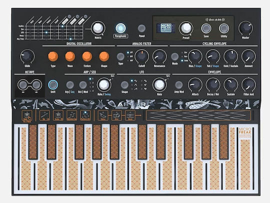 Arturia MicroFreak Bag Bundle Synthesizer με 25 πλήκτρα