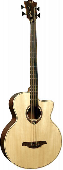 Lag 4-String Electric/Acoustic Bass