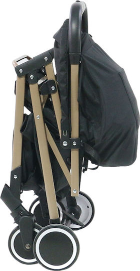 Twist Adjustable Baby Stroller Suitable for Newborn Black 6.8kg