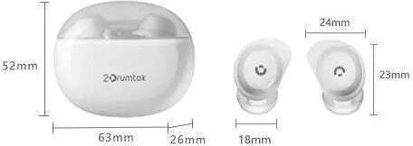 A4Tech B27 In ear Bluetooth хендсфри Слушалки с Устойчивост на Пот и Кутийка за Зареждане Pink