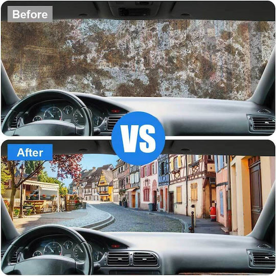 Uraqt U4 Car Window Cleaning Tablets Set of 75 Multifunctional Windshield Wiper Washing Tablets Concentrated Cleaning Tablets for Car Windows & Screens Detergent Strong Disinfection Capability for Kitchen Bathroom Mirrors Various