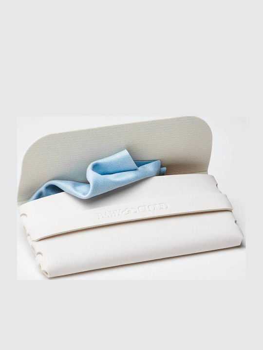 Baby Cloud Kinder-Sonnenbrillen mit Polarisiertem Blumen Spiegel Lila für 2-5 Jahre