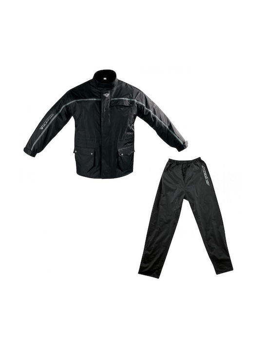 Ixon Men's Waterproof Riding Jacket & Pants Set Black