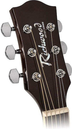 Richwood Akustisch Gitarre Weiß