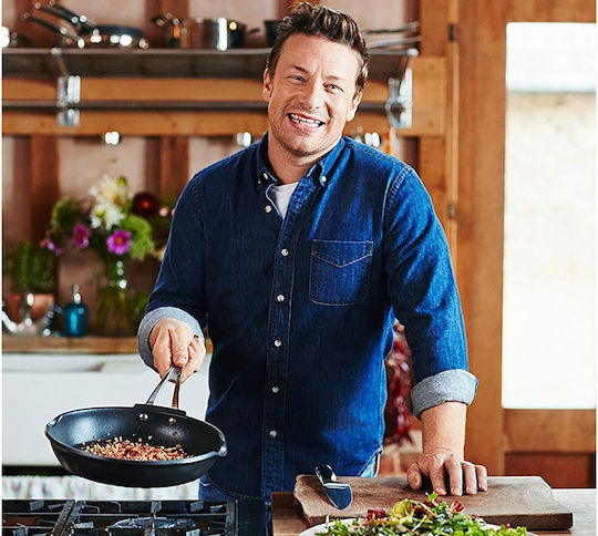 Tefal Jamie Oliver Pan made of Cast Aluminum with Non-Stick Coating 24cm