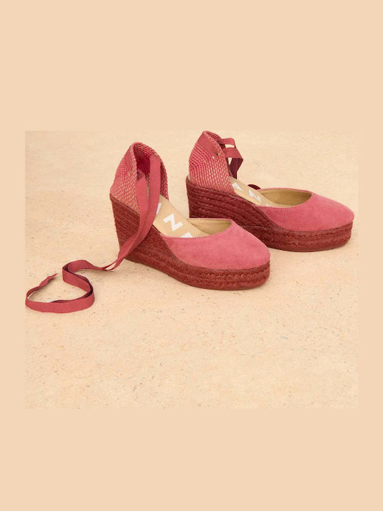 Hamptons Platforme Dama Tip Espadrile Portocalii