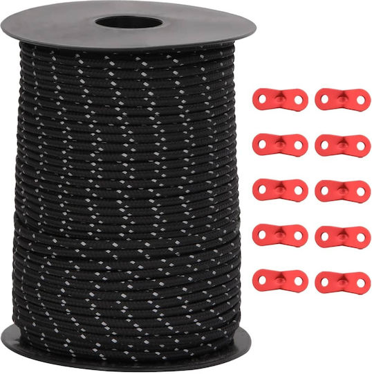 vidaXL Rope with Diameter 3mm and Length 50m