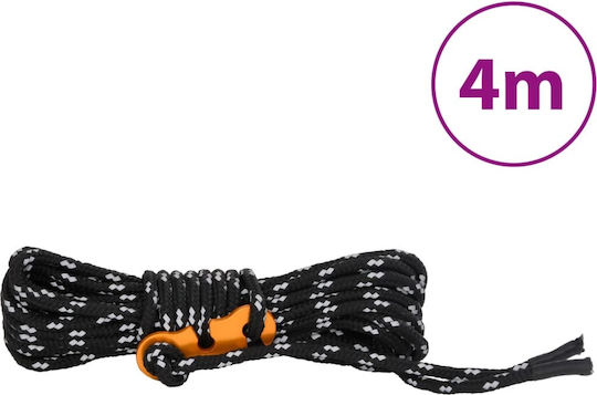 vidaXL Seil mit Durchmesser 4mm und Länge 4m