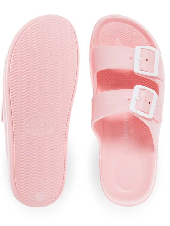 Slides σε Ροζ Χρώμα