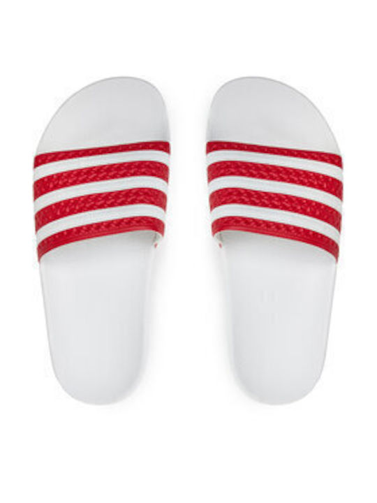 Adidas Adilette Frauen Flip Flops in Rot Farbe