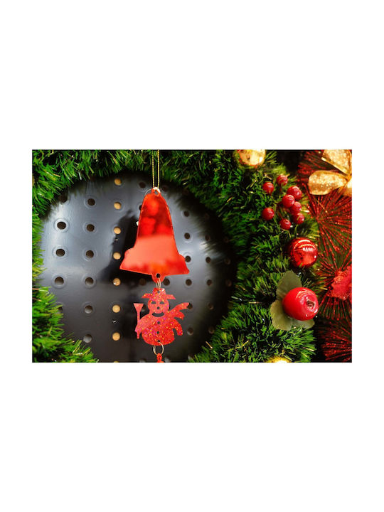 Hängendes Glocke Ornament Rot 28x10cm