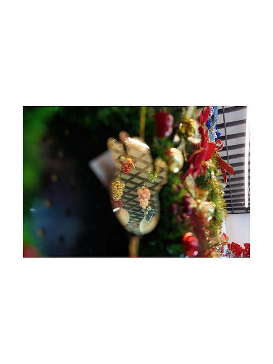 Hängender Schneemann Ornament Gold 23x10cm