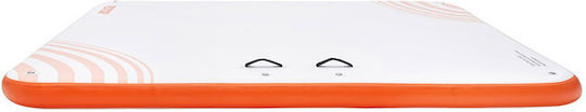 Vevor Inflatable Floating Dock with Handles White 213x213cm
