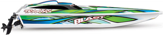 Traxxas Blast EP Boat RTR TQ Радиоуправляемо Скоростна лодка Зелен