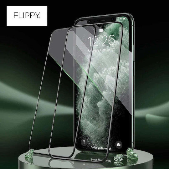 0.3mm Tempered Glass Negru (iPhone 14 ProHuawei Nova 9 SE)