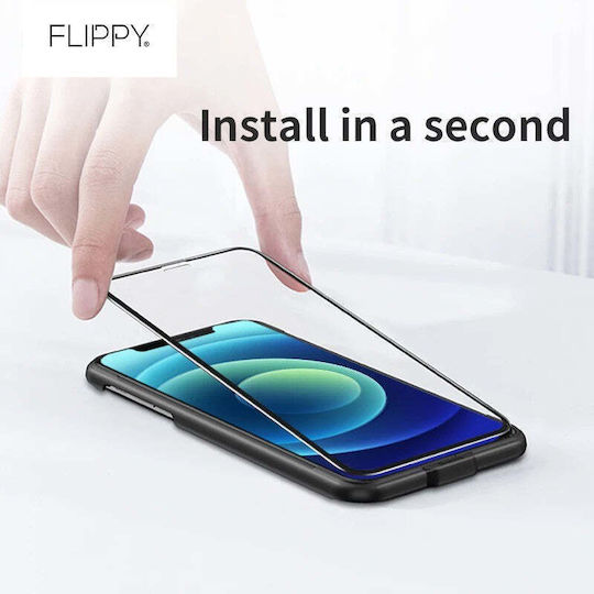 0.3mm Tempered Glass Negru (iPhone 14 ProHuawei Nova 9 SE)