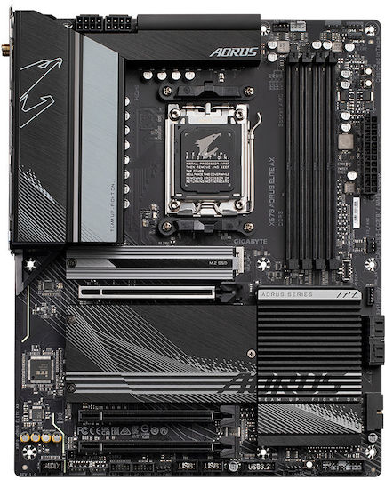 Gigabyte X670 Aorus Elite AX rev. 1.3 Wi-Fi Placă de bază ATX cu AMD AM5 Socket