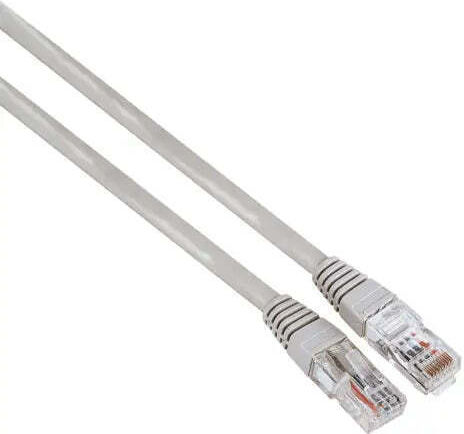 HAMA U/UTP Cat.5e Ethernet Network Cable 1.5m Gray