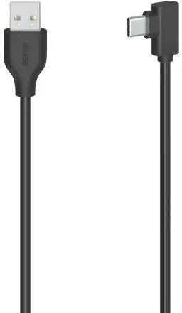 HAMA USB 2.0 Cable USB-C Male - USB-A Black 0.75m