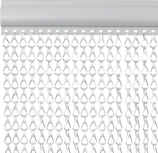 vidaXL Türvorhang Beige 100x226cm 4010016