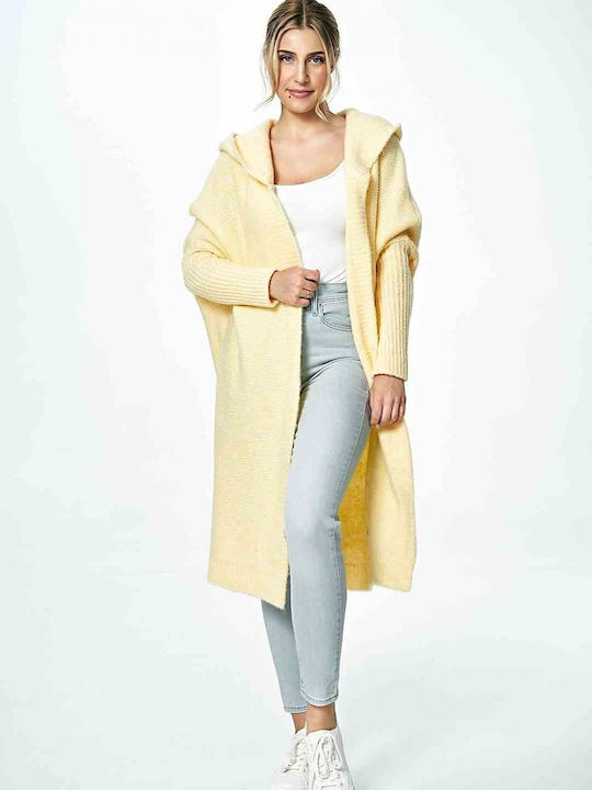 Figl Women's Knitted Cardigan Yellow