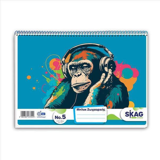 Skag Drawing Pads A4 (21 x 29.7 cm) (Various Colors)