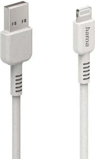 HAMA USB-A to Lightning Cable White 1m 00187283