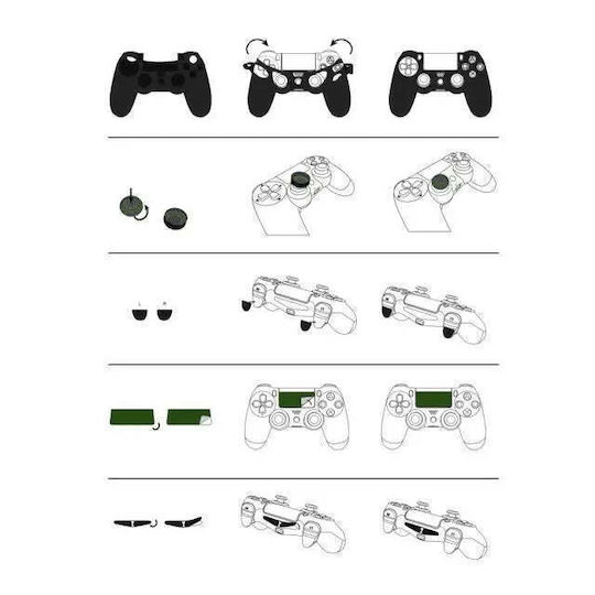 Hama Undead 7in1 Accessory Set Ps4 Slim Pro