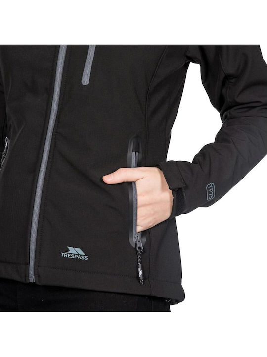 Softshell Γυναικείο Μπουφάν Μαύρο