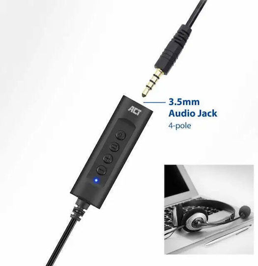 Ewent Ac9360 Звукова карта 2.0 USB-A 3.5 мм черна