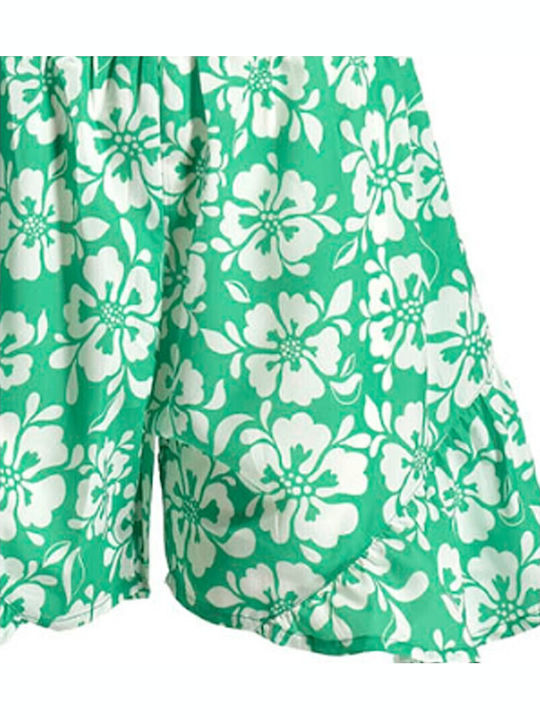 Ble Resort Collection Γυναικείο Σετ Παραλίας Πρασινο/λευκο