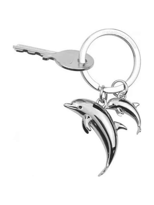 Metalmorphose Mtm145-06 Μπρελοκ Dolphin & Baby Dolphin