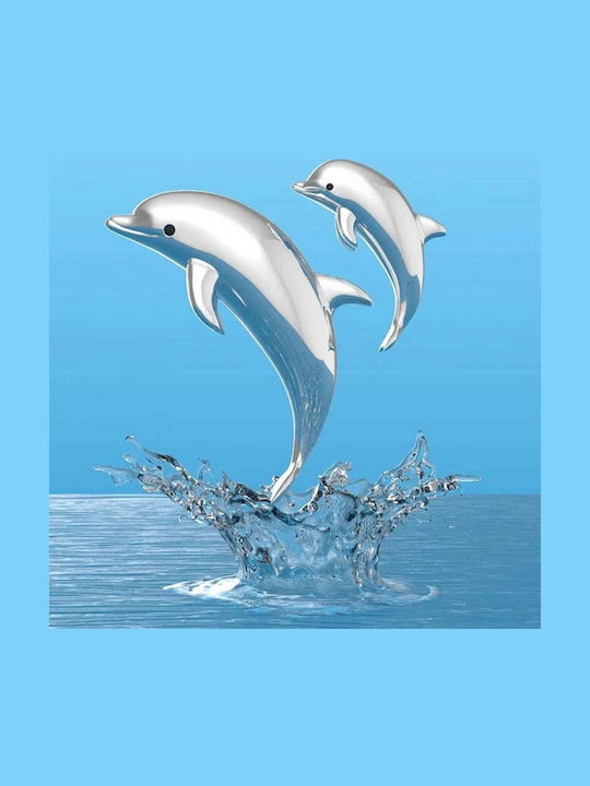 Metalmorphose Mtm145-06 Μπρελοκ Dolphin & Baby Dolphin