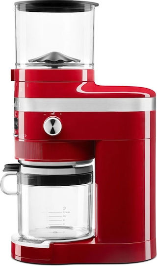 Kitchenaid Electric Coffee Grinder 150W for 340gr Beans and 70 Grind Levels Beige