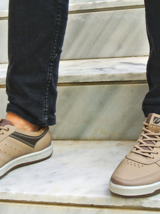 Men's Anatomic Leather Casual Shoes Beige