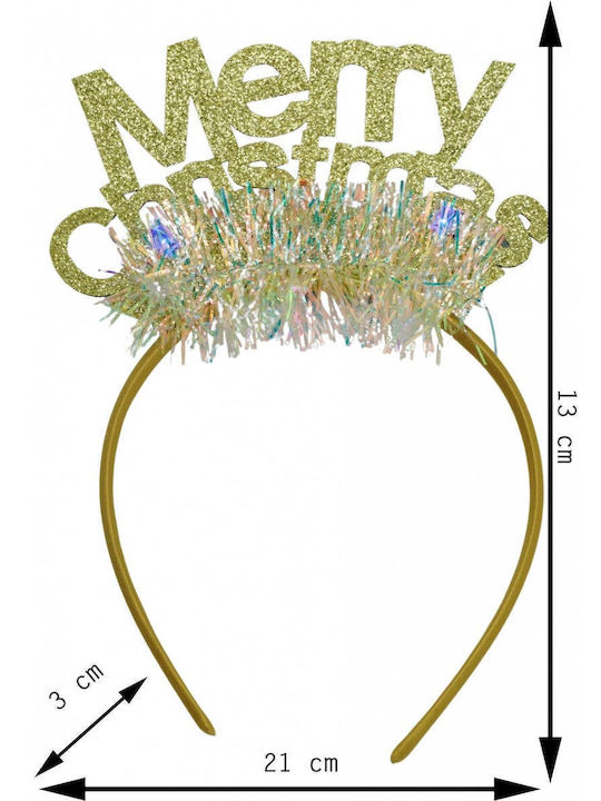 Christmas Headband Gold