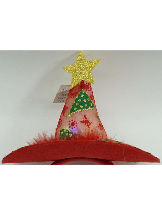 Accesorii de Crăciun Benzi pentru cap Roșie cu Model Stele