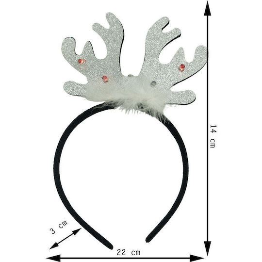 Weihnachts-Stirnband Schwarze