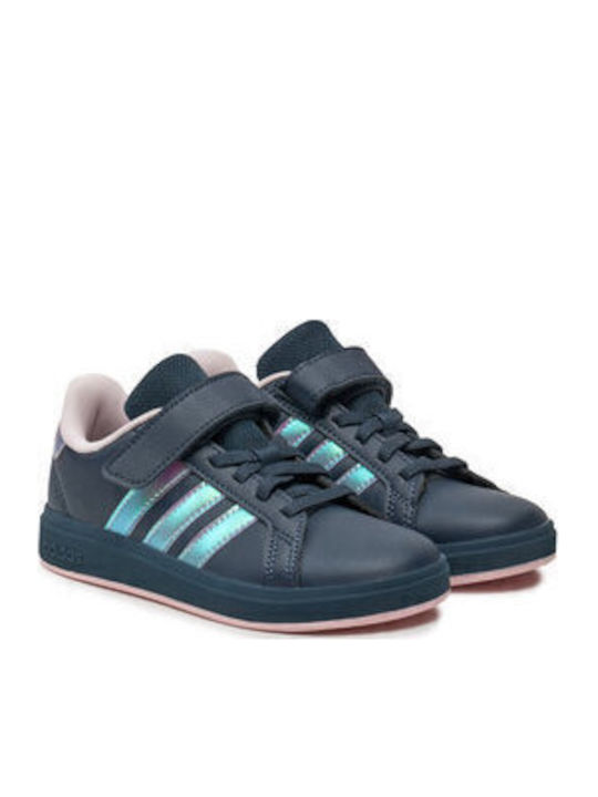 Grand Court GRAND COURT 2.0 EL C Kids Sneakers with Scratch Navy Blue