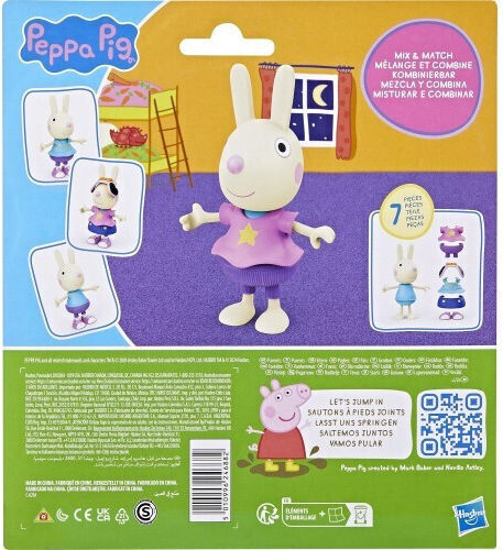 Hasbro Dress Up Peppa Pig Rebecca Rabbit For 3+ Years 15.24cm