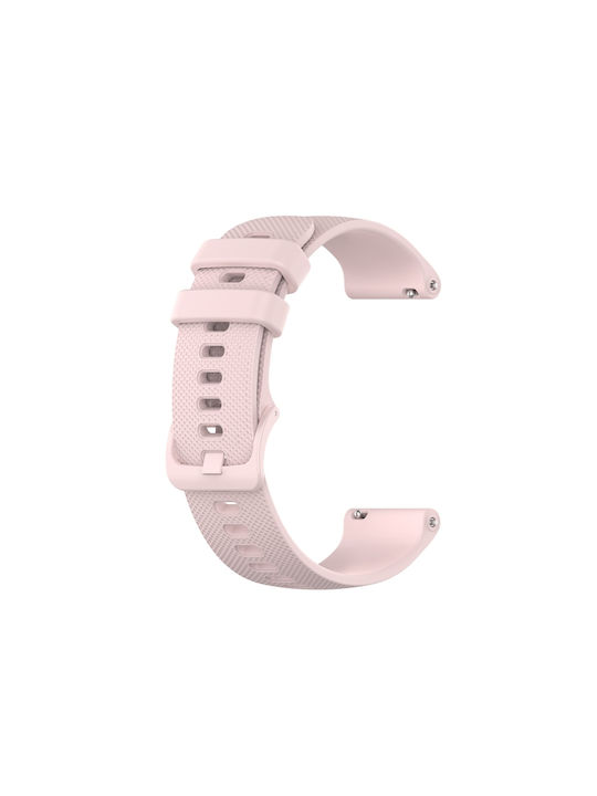 Λουράκι Σιλικόνης Ροζ (Galaxy Watch Active 2Amazfit GTS)