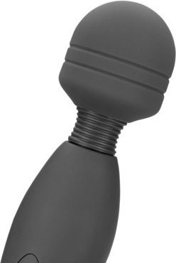Shots Vibrator Massage 20cm Schwarz