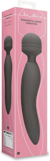 Shots Vibrator Massage 20cm Schwarz