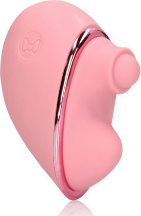Shots Tapping Heart Klitoris Vibrator 15cm Rosa