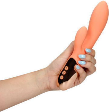 Shots Ultra Δονητής Rabbit 20cm Πορτοκαλί