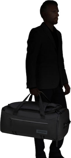 American Tourister Trailgo M Reisetasche Zurück 54Es Schwarz Stoff L55xB25xH33cm