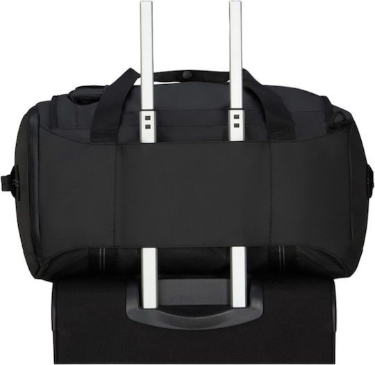 American Tourister Trailgo M Reisetasche Zurück 54Es Schwarz Stoff L55xB25xH33cm
