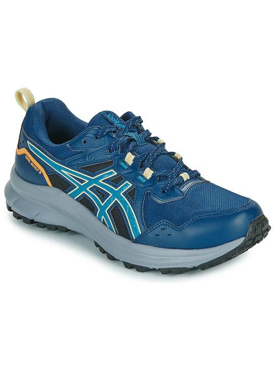 ASICS Scout 3 Herren Sportschuhe Laufen Blau