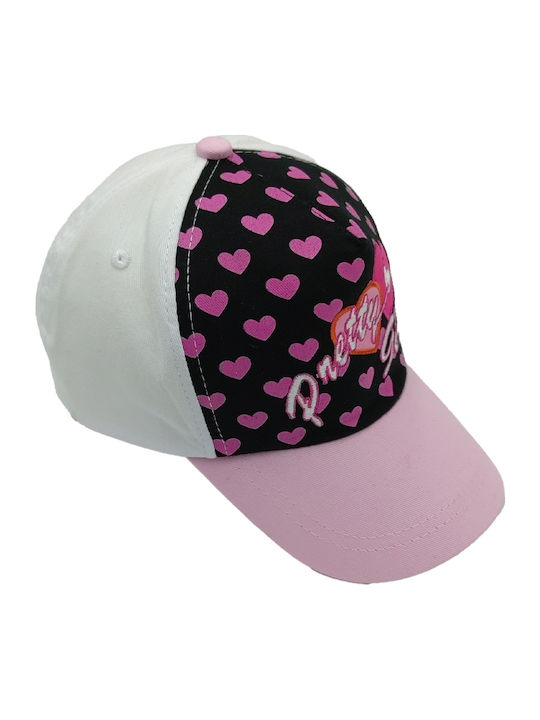 Brims and Trims Kids' Hat Jockey Fabric White
